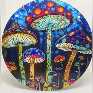 Suncatcher Acrylic Mushroom Decorative Window Decor New